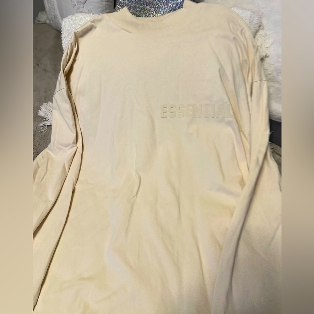 NWT - ESSENTIALS FEAR OF GOD CREW NECK LONG SLEEVE SIZE XL 100% COTTON
